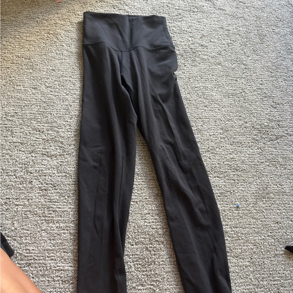 LULULEMON wunder contour black leggings size 2 - Picture 1 of 3